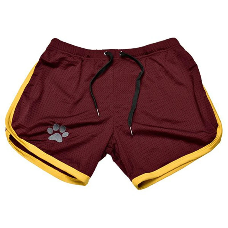 Mens Breathable Mesh Running Shorts For Gym And Fitness Training