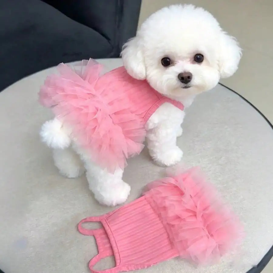 Lightweight Dog Tutu Outfit For Joyful Pet Celebrations