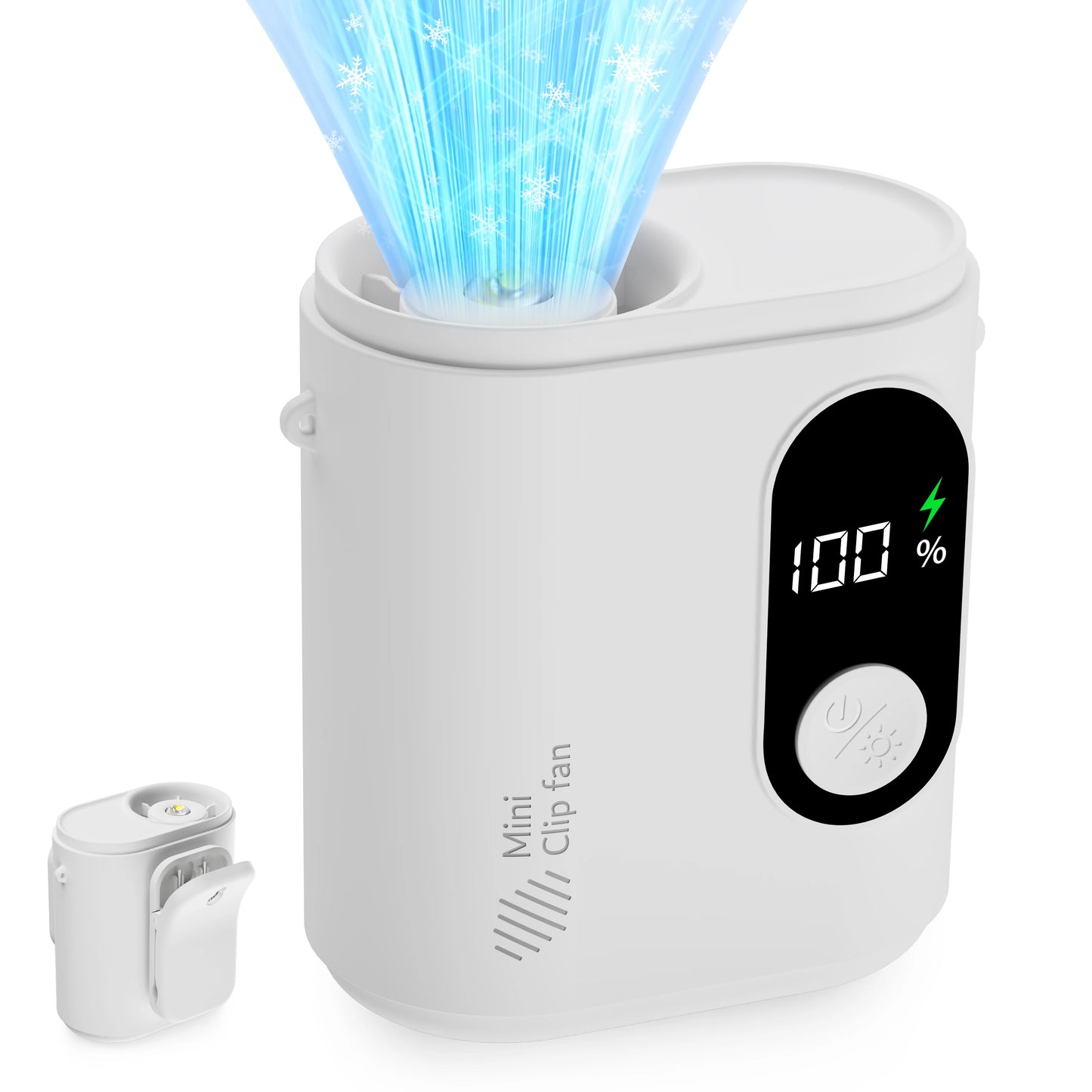 Turbo Fan Summer Hair Dryer Family Outdoors Portable Multipurpose Office Fan Wireless Air Circulators Rechargeable