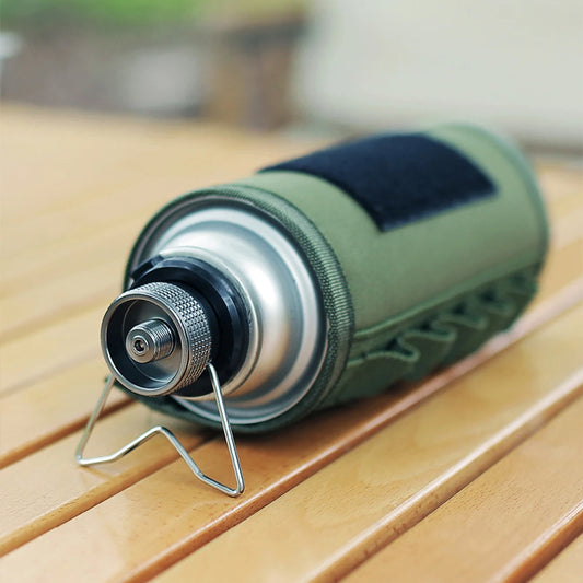 Portable Gas Stove Adapter Aluminum Alloy Butane Gas Cooker Connector Lightweight Gas Tank Adapter Compact for Camping Picnic