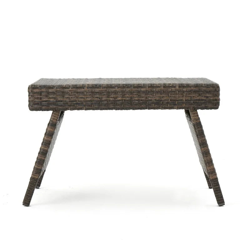 SALEM PE WICKER SNACK TABLE