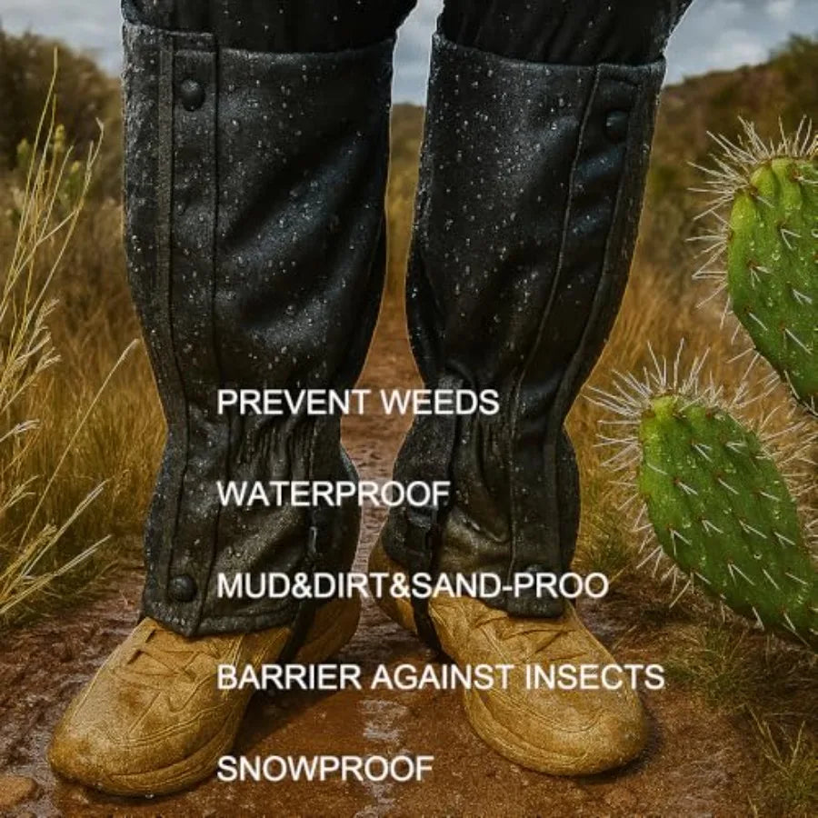 Hiking Gaiters for Men Women, Waterproof and Breathable Leg Gators for boots for Hunting, Snow, and Outdoor Trekking