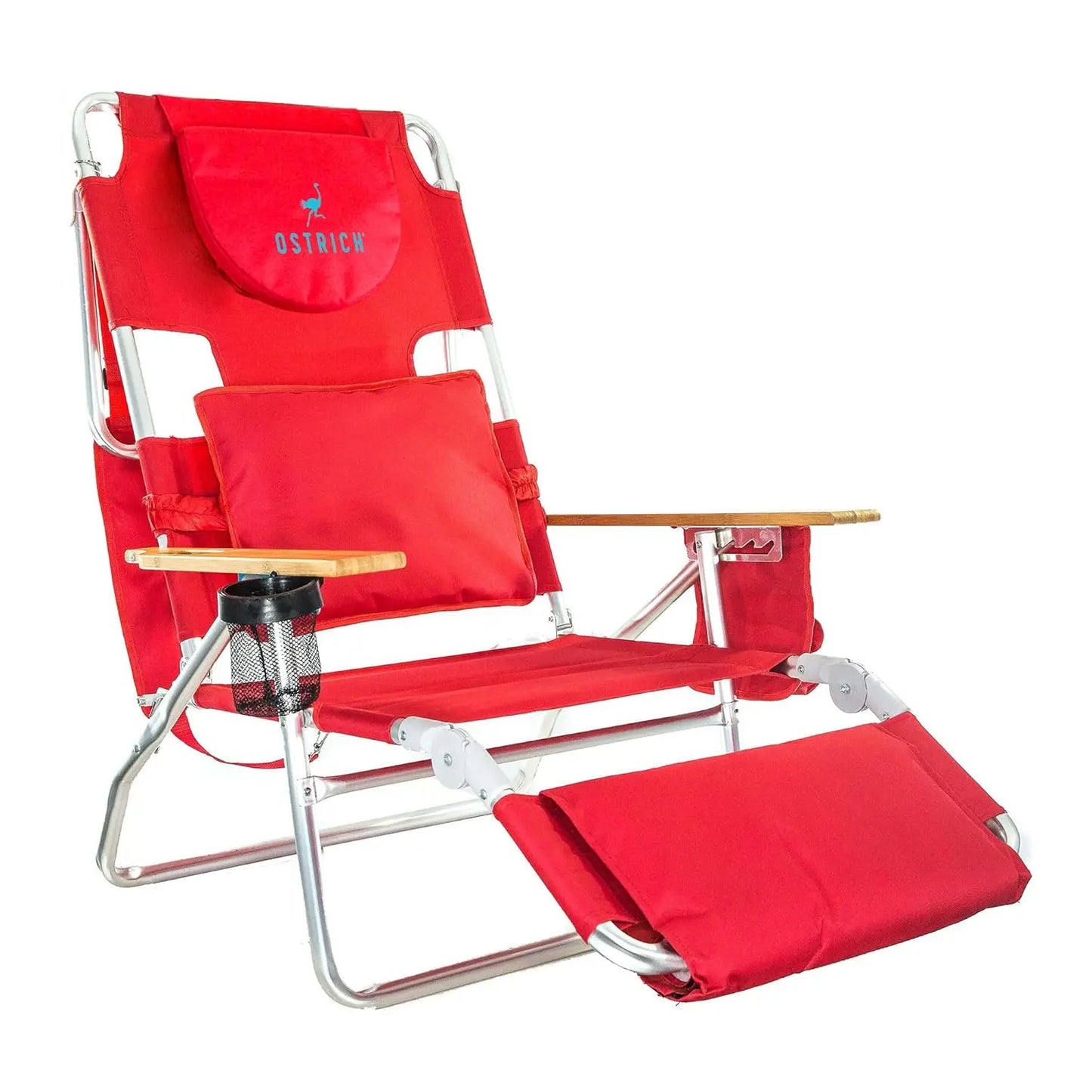 Deluxe 3N1 Reclining Lounge Chair Outdoor Lounger Premium