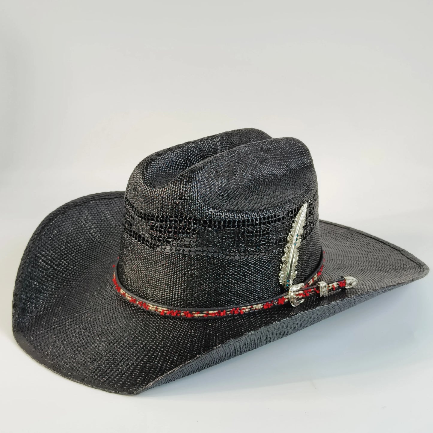 White Straw Cowboy Hat Summer Sun Protection Men Woman Summer Hat Casual Outdoor Sunshade Beach Straw Hat Fashion Cowboy chapéu