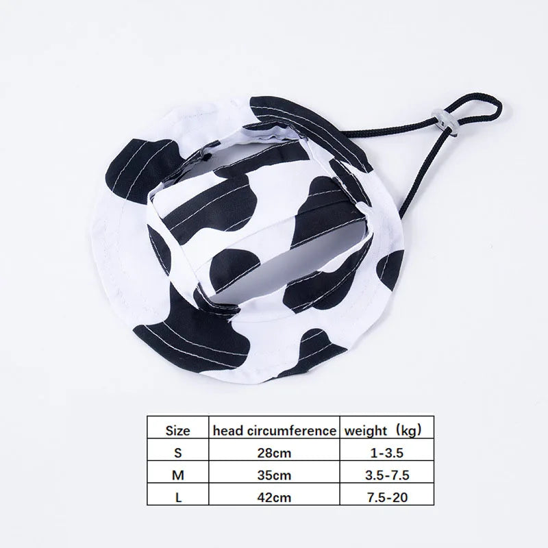 Pets With Ear Holes Adjustable Baseball For Medium Small Dogs Summer Dye Cats Sun Cap Outdoor Hat Pet Supplies