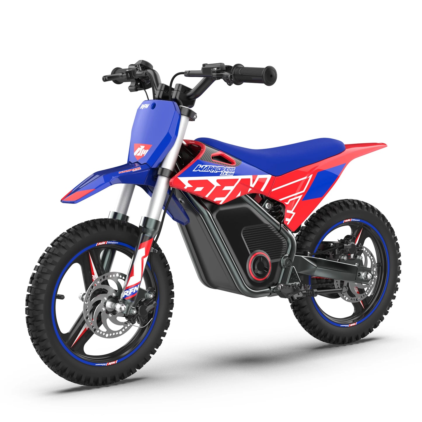 RFN Warrior Kids Electric Dirt Bike | Kids Electric Off-Road Motorcycle | Speed Ride | Multi-Speed, Outdoor Ride for Age 3-8