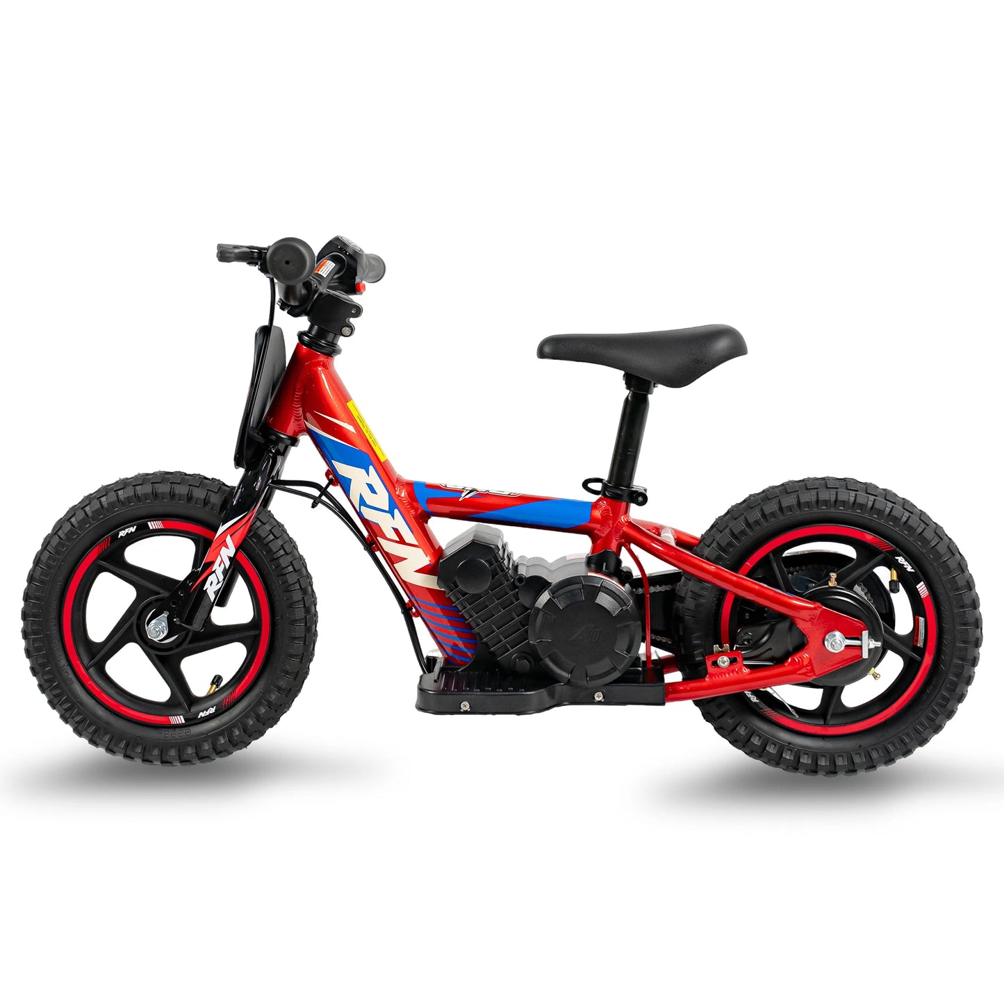 RFN Kids Electric Balance Bike – Motor, Multi Speed Mode, Off Road Electric Dirt Bike With Aluminum Frame ,Ebike for Ages 3+
