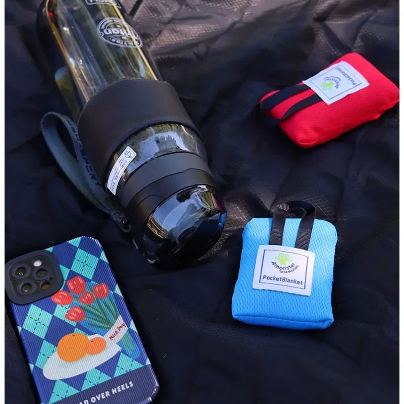 1pc Picnic Blanket Carpet Outdoor Sport Seat Cushion Waterproof Camping Portable Ultra Light Fold Ultrathin Seaside Beach Pocket