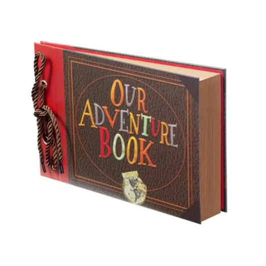 Our Book Embossed Hard Cover Travel Scrapbook Album