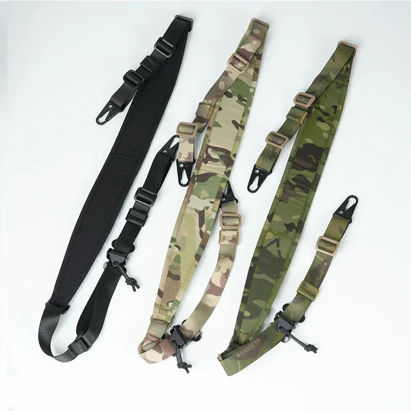 Tactical Dual Point Sling for Airsoft Rifles M4 AK AR15