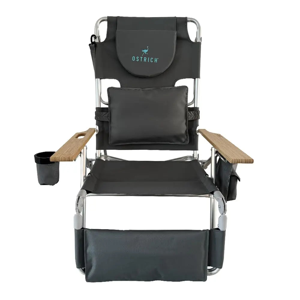 Deluxe 3N1 Reclining Lounge Chair Outdoor Lounger Premium