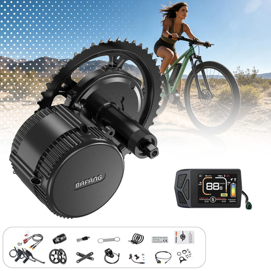Bafang 750W 48V Motor Kit Complete Set Electric Bike Middle Drive 8fun BBS02 BBS02B EBike Conversion Kit Central Bicycle Engine