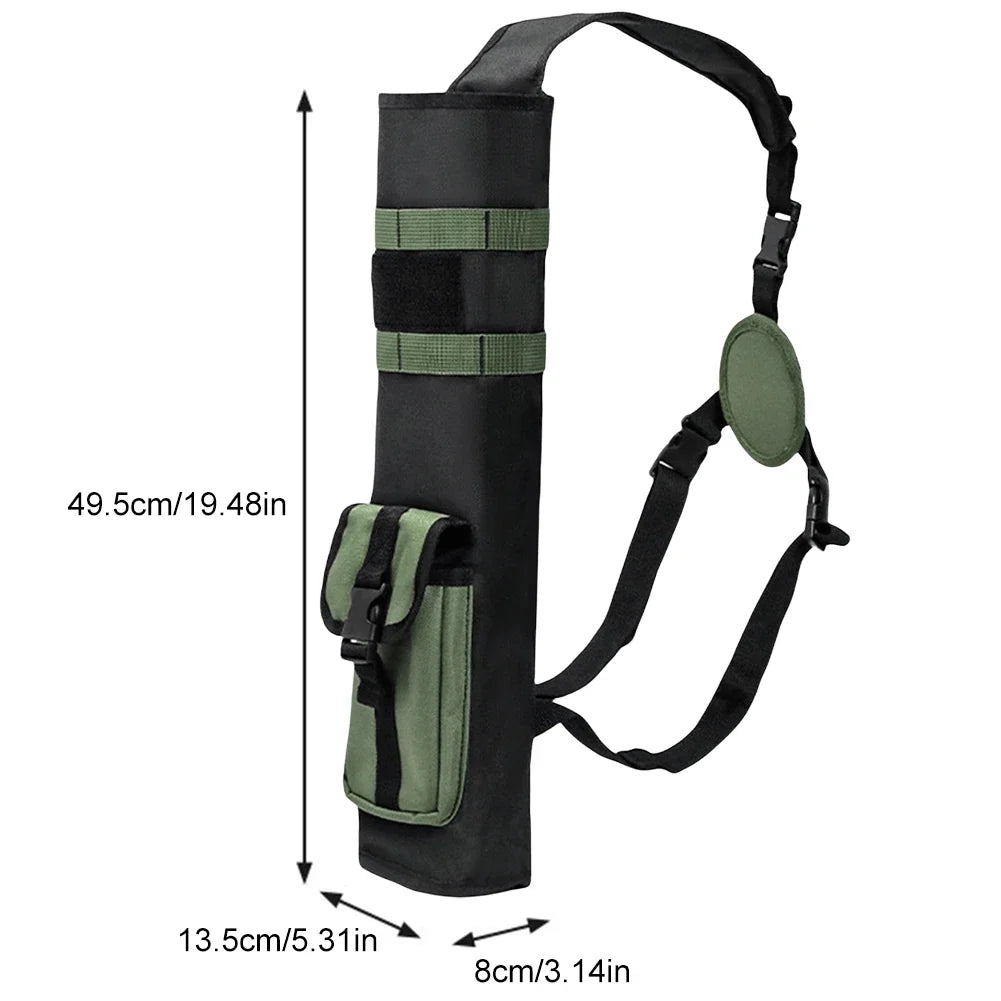 Archery Arrow Quiver Holder Adjustable Waist Carry Bag For Arrows
