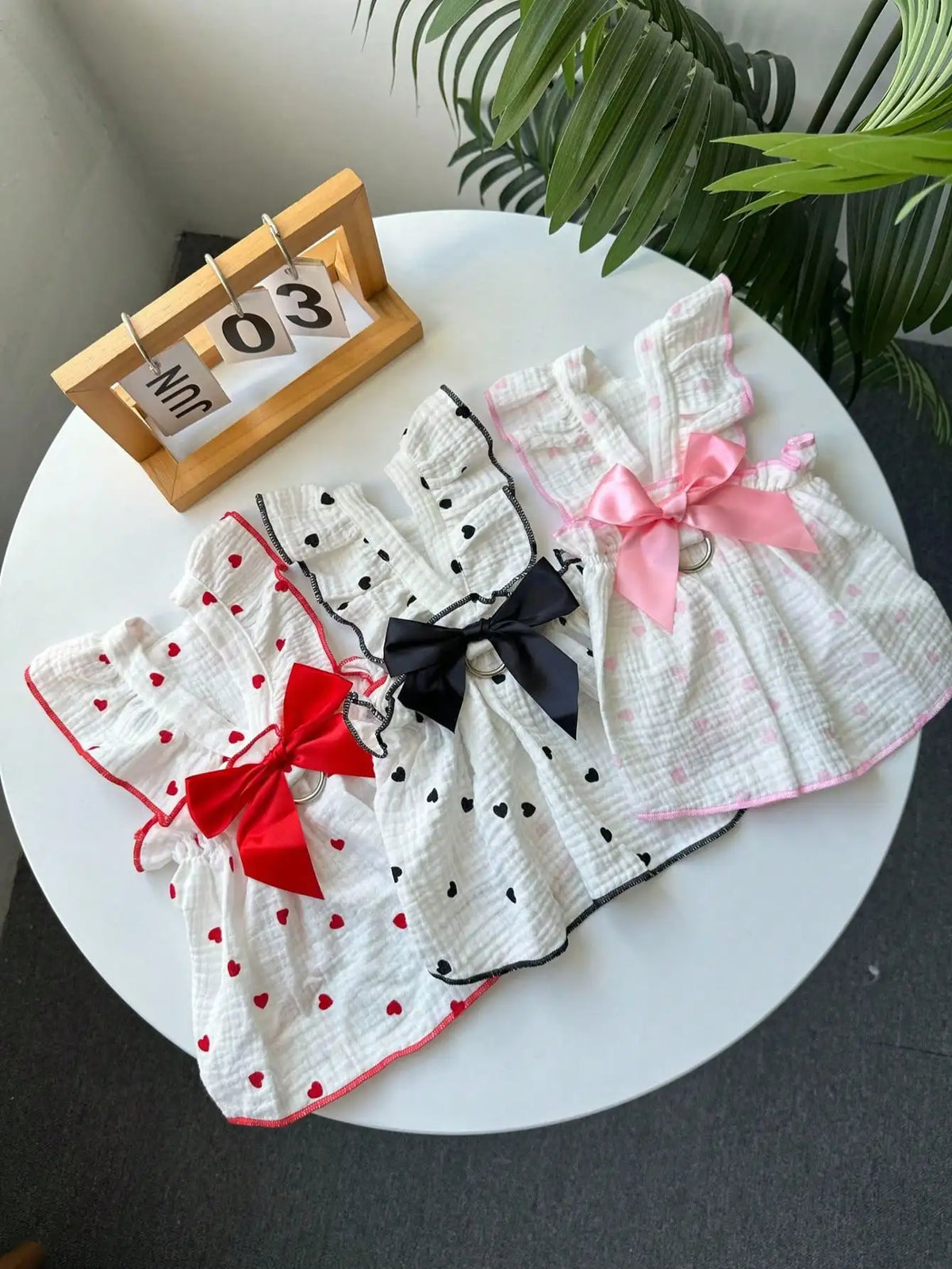 Spring Summer Love Themed Pet Clothing For Dogs And Cats