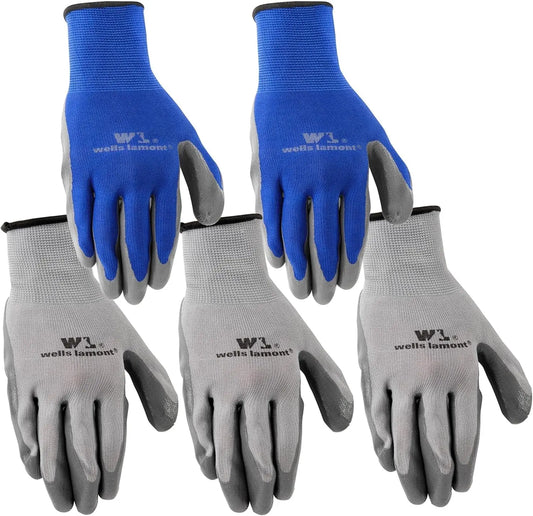Nitrile Work Gloves with Enhanced Grip for Heavy Duty Tasks and All Day Comfort
