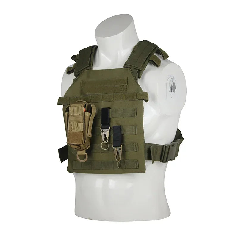Military Tactical Vest Airsoft Molle Plate Carrier Vest Outdoor Training