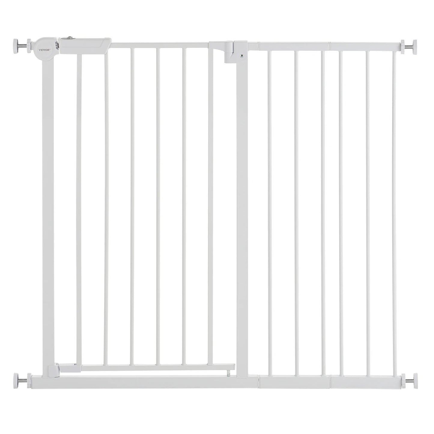 SucceBuy Pressure Mount Walk Through Baby Security Gate