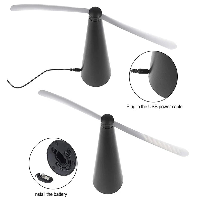 Outdoor Fly Repellent Table Fan With 360 Degree Rotation