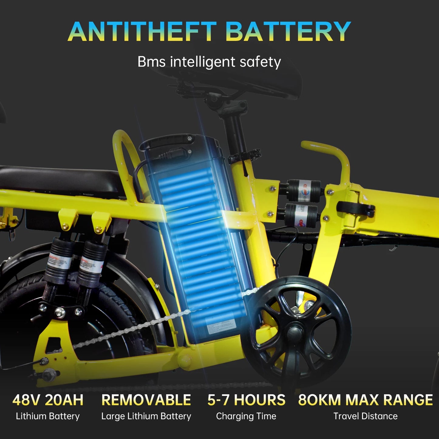 $799 → $599 | Big Sale| AILIFEA9 Warranty 12Month Electric Bike with Basket  750W Peak