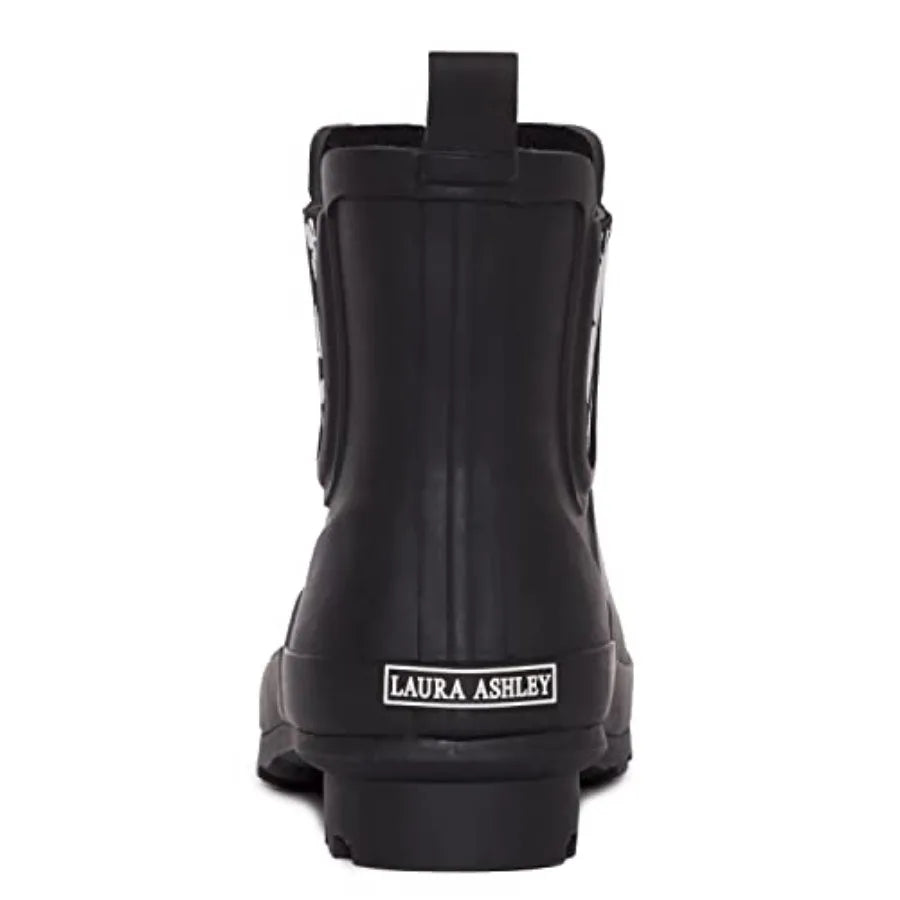 Women's Waterproof Mid Cut Ankle Rain Boots For Everyday Wear