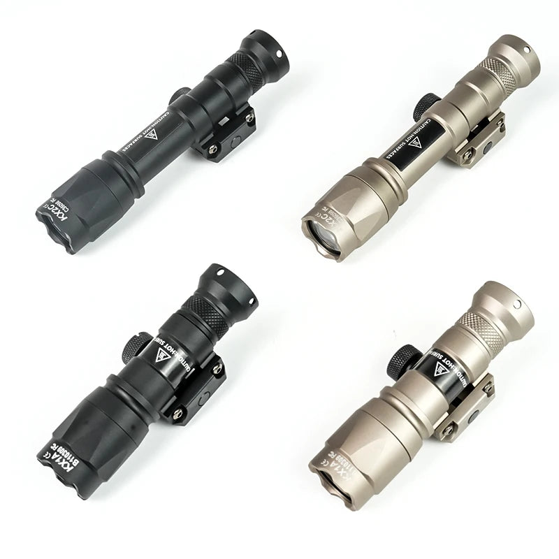 M300C M600C Airsoft Flashlight for AR Rifles with LED