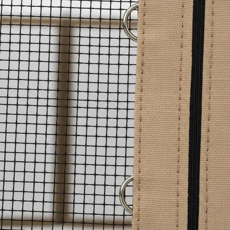 302 x 207cm Universal Replacement Mesh Sidewall Netting for Gazebos and Canopy Tents, (Sidewall Only) Beige