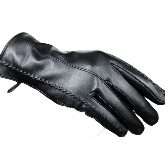 Gaming Thermal Fingerless Hand Cover, Soft Plush Nylon Water Mink Fur Durable Warm Half-Finger Gloves For Computer Use