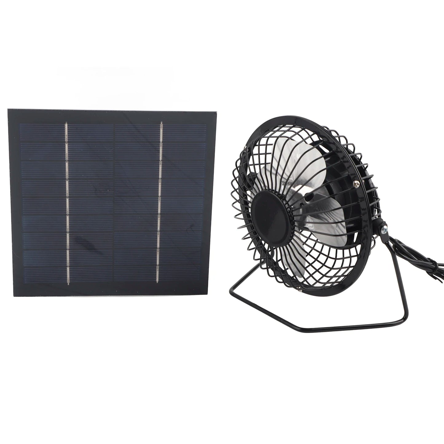 5W Mini Solar Panel with Portable Cooling Fan Photovoltaic Solar Panel Set for Greenhouse Solar  Panel Solar Panel Set