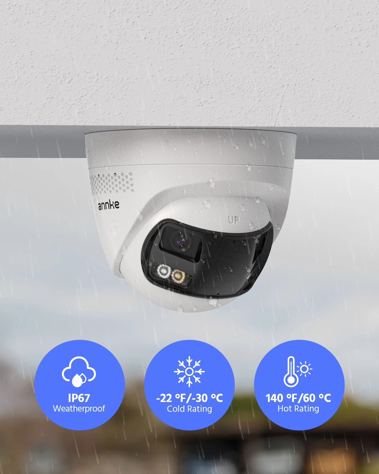 ANNKE 8MP Ultra HD Dual Lens Security Camera 8CH NVR