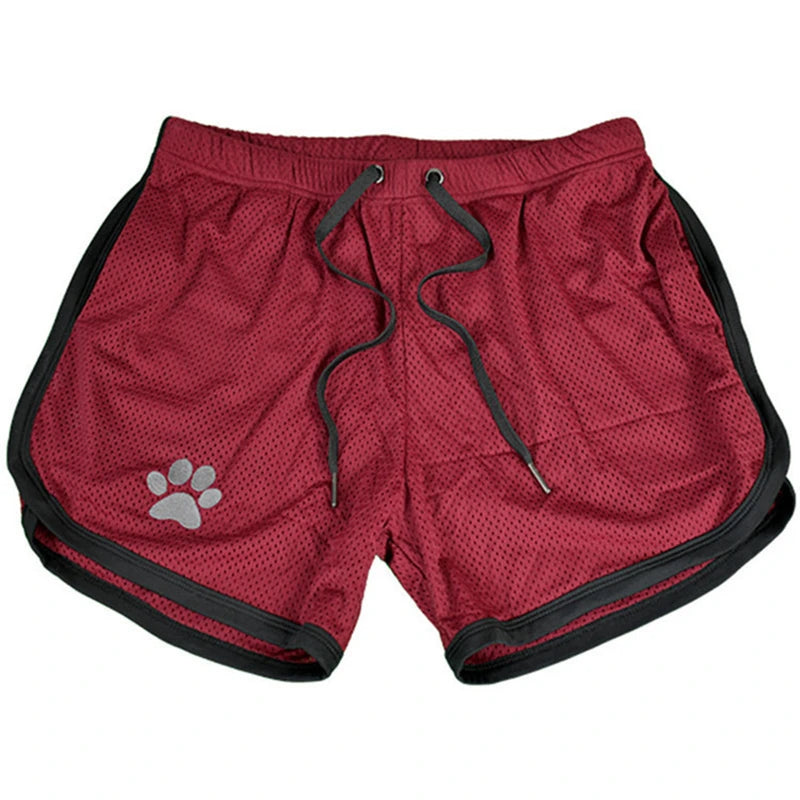 Mens Breathable Mesh Running Shorts For Gym And Fitness Training