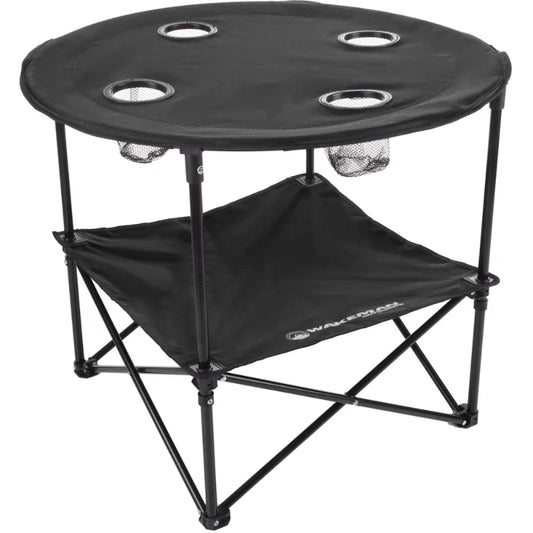Lightweight Camping Table With 4 Cupholders And Carry Bag
