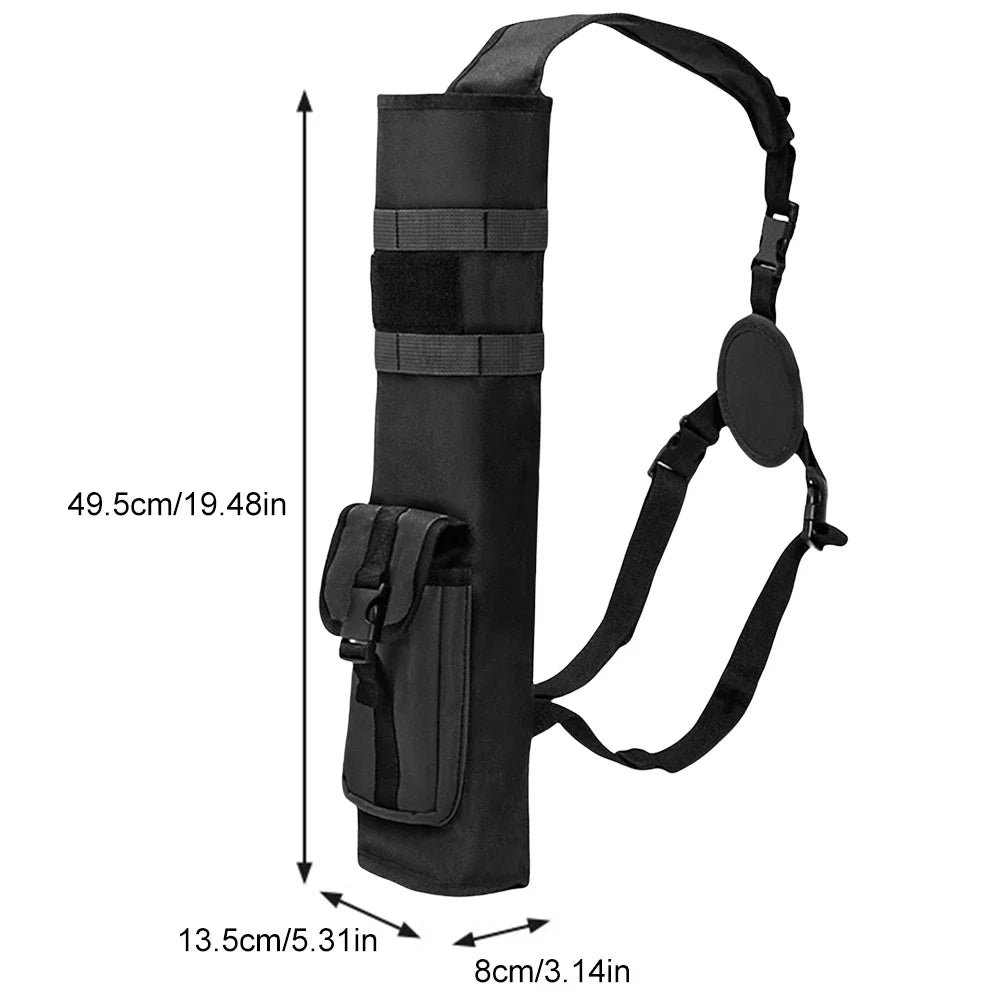 Archery Arrow Quiver Holder Adjustable Waist Carry Bag For Arrows