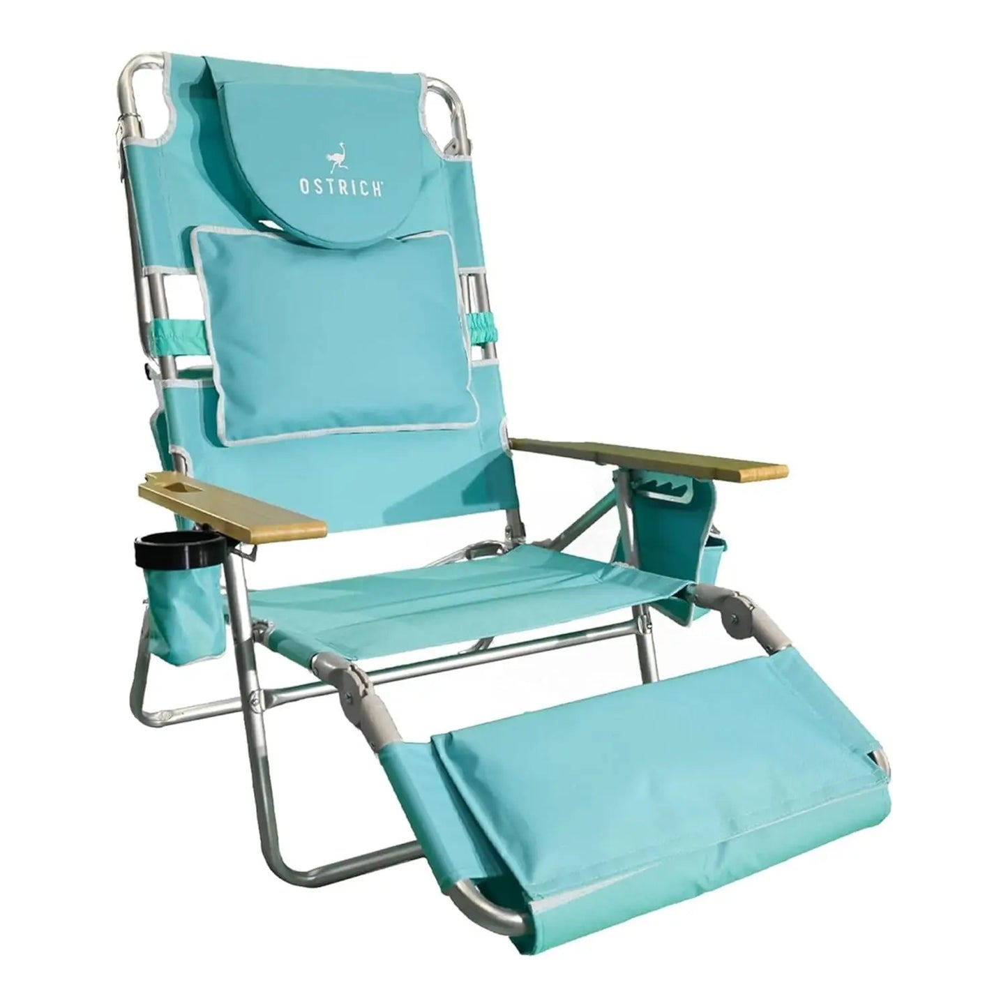 Deluxe 3N1 Reclining Lounge Chair Outdoor Lounger Premium
