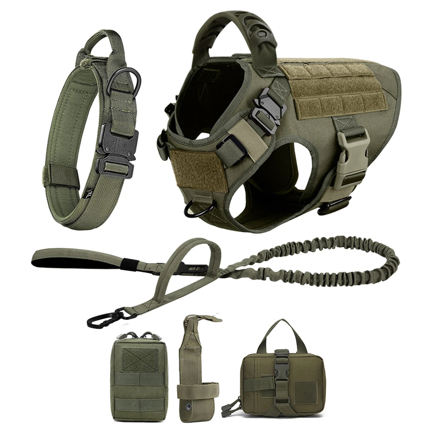 Petravel Quick Release Padded Dog Harness And Leash Set