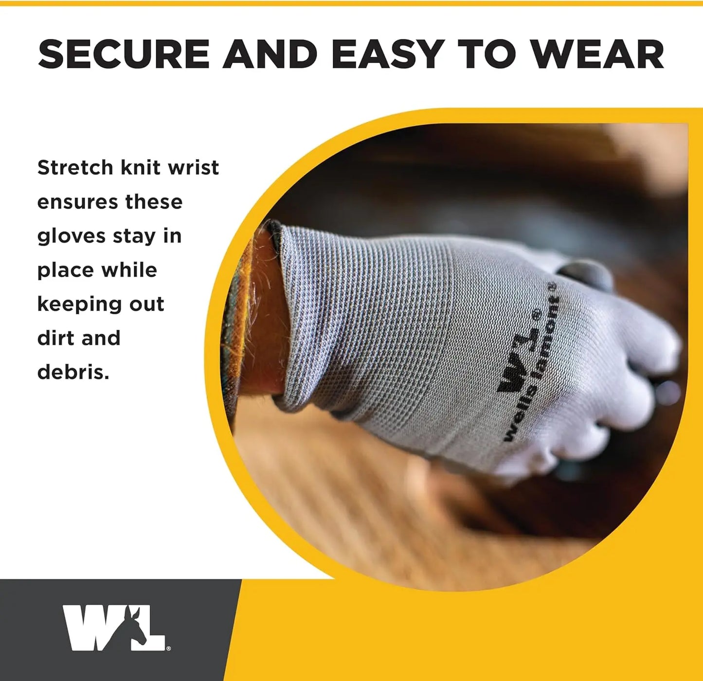 Nitrile Work Gloves with Enhanced Grip for Heavy Duty Tasks and All Day Comfort