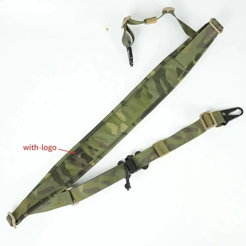 Tactical 2 Point Sling Strap 500D Nylon Adjustable Outdoor