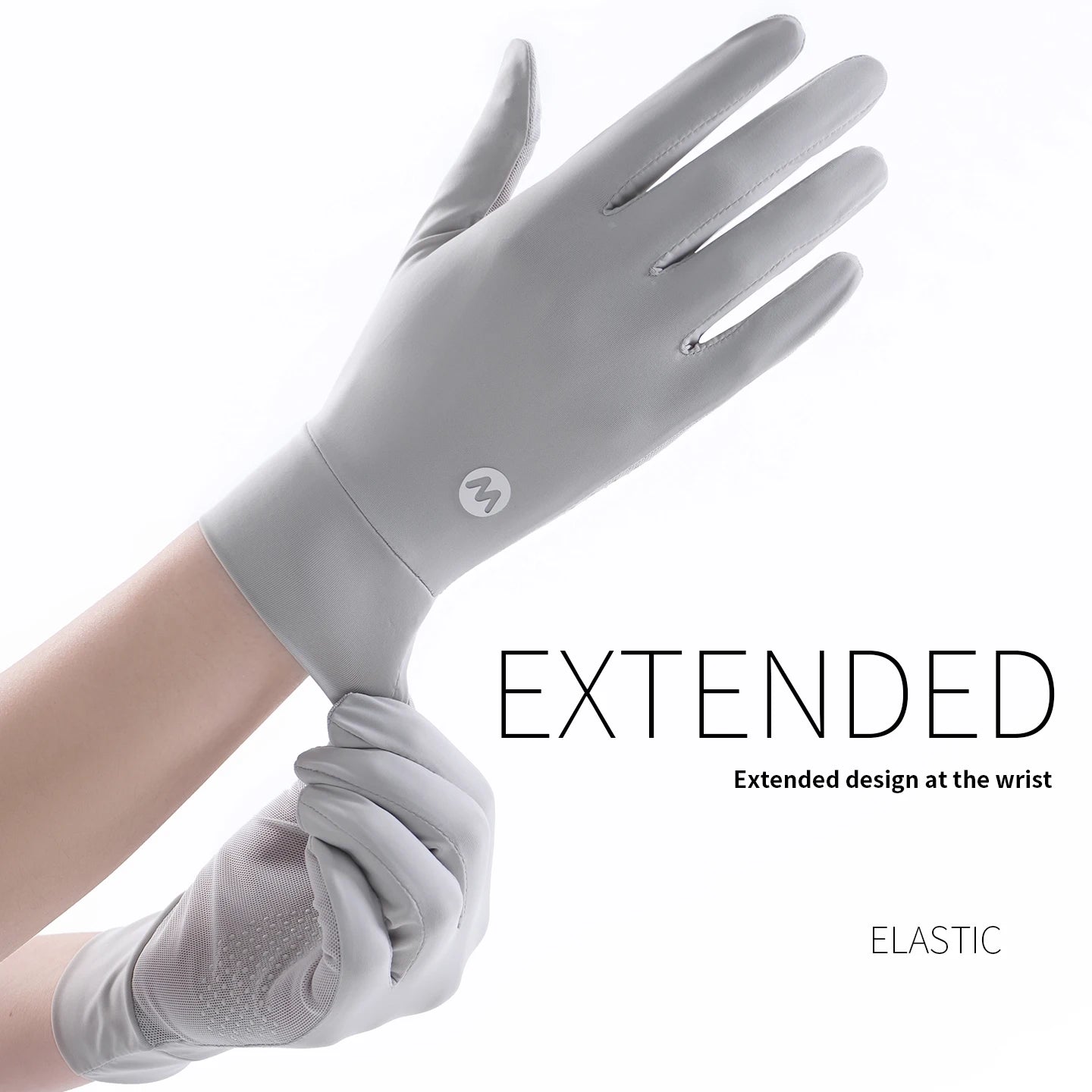 Summer Sunshade Gloves Quick Drying Touch Screen Outdoor Sports Cycling Gloves Breathable Non Slip UV Sun Protection Gloves