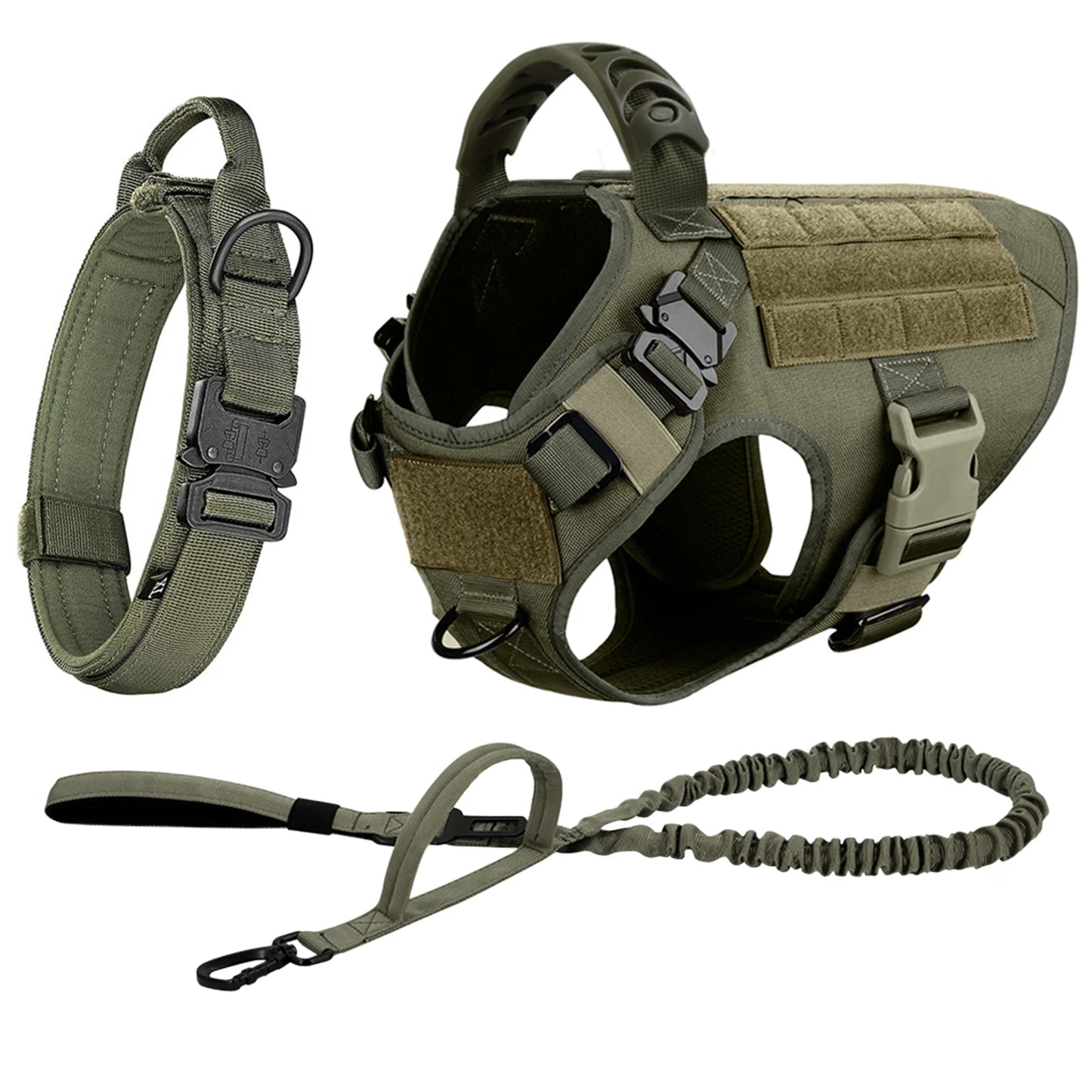 Petravel Quick Release Padded Dog Harness And Leash Set