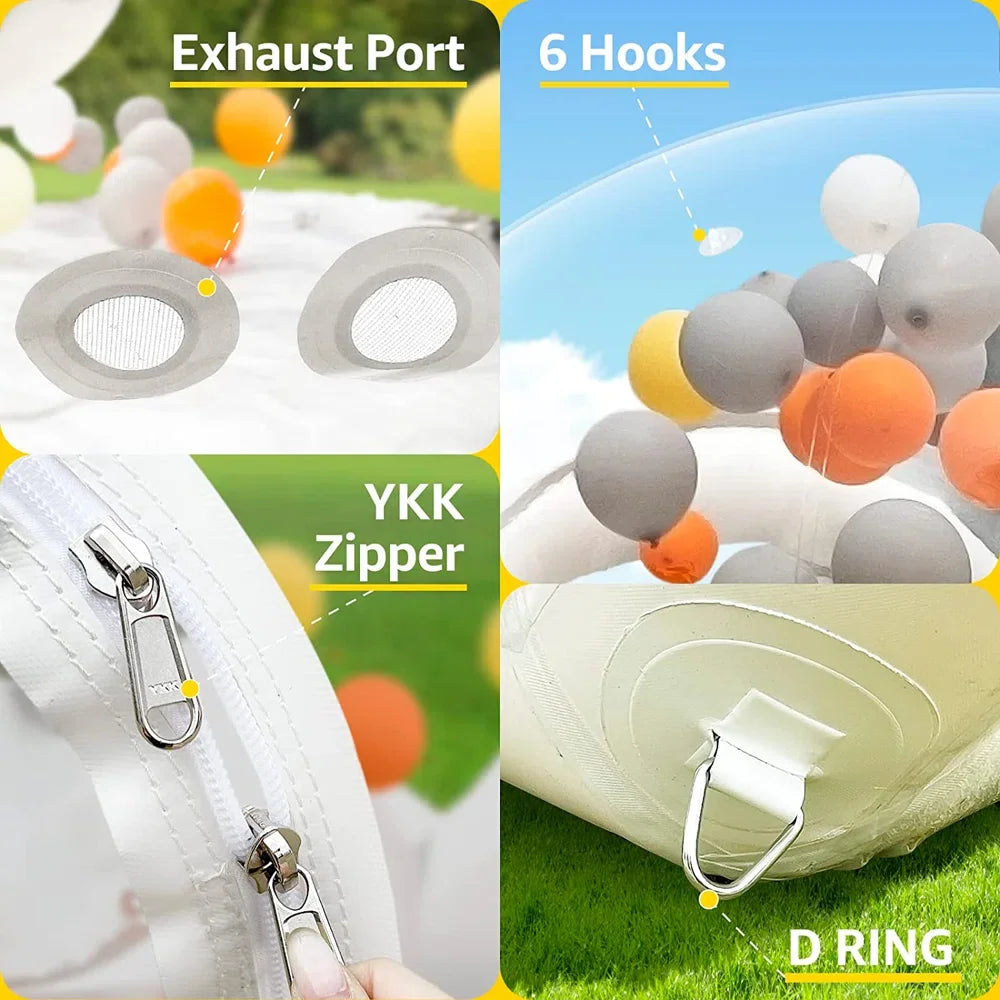 Inflatable Bubble House Clear Dome Tent for Weddings Parties And Playtime Ideal for Creating a Magical Party Ambiance