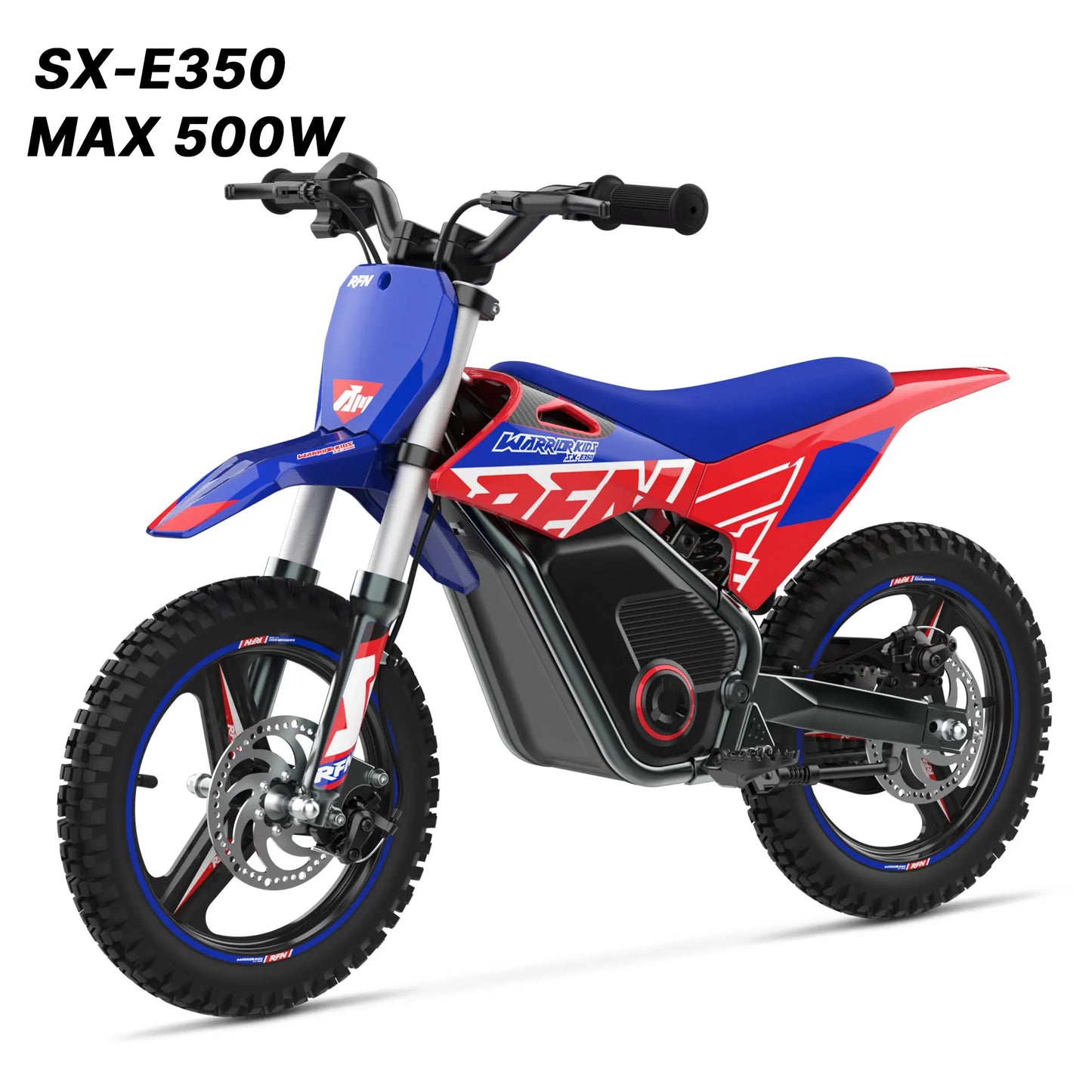 RFN Warrior Kids Electric Dirt Bike | Kids Electric Off-Road Motorcycle | Speed Ride | Multi-Speed, Outdoor Ride for Age 3-8