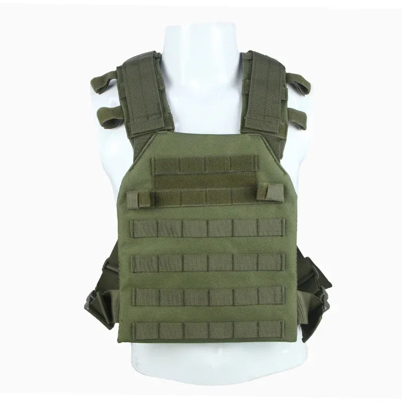 Military Tactical Vest Airsoft Molle Plate Carrier Vest Outdoor Training