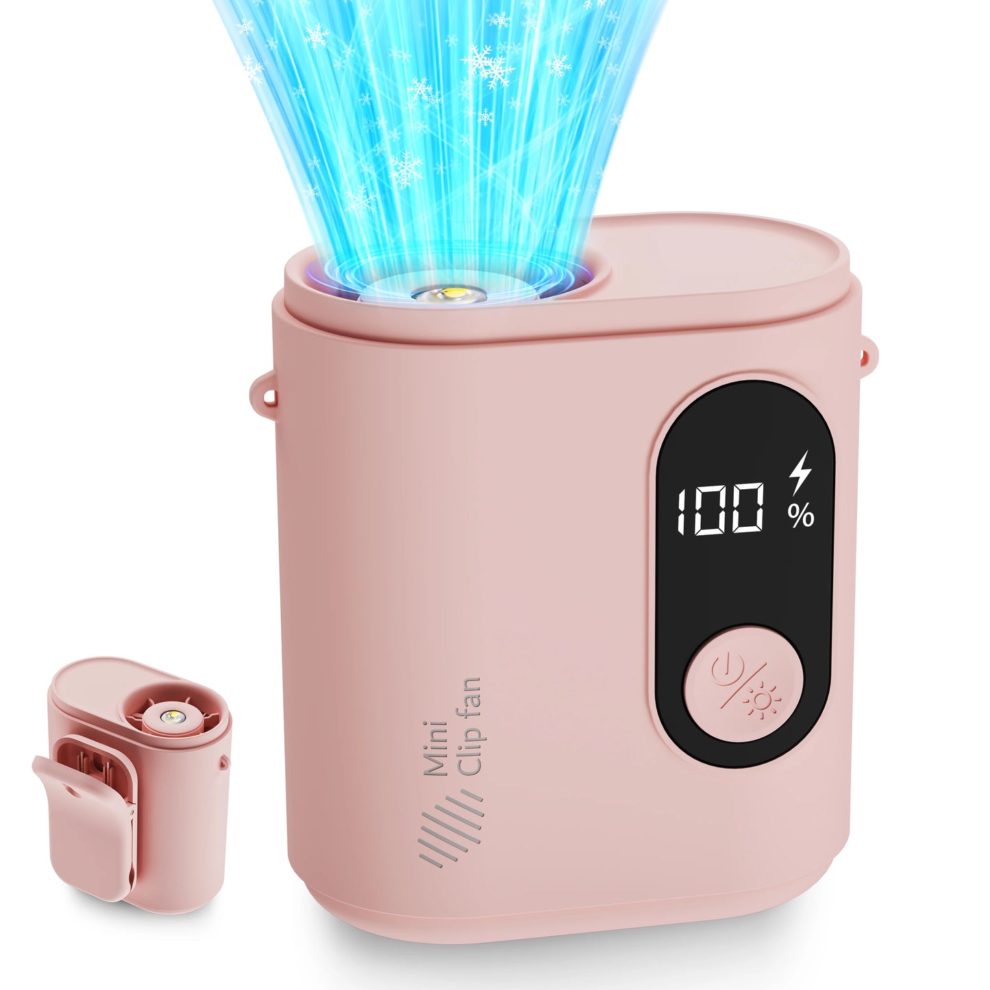 Turbo Fan Summer Hair Dryer Family Outdoors Portable Multipurpose Office Fan Wireless Air Circulators Rechargeable