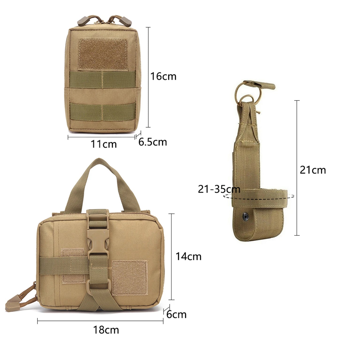 Pettravel Tactical Dog Harness With Padded Molle Pouch