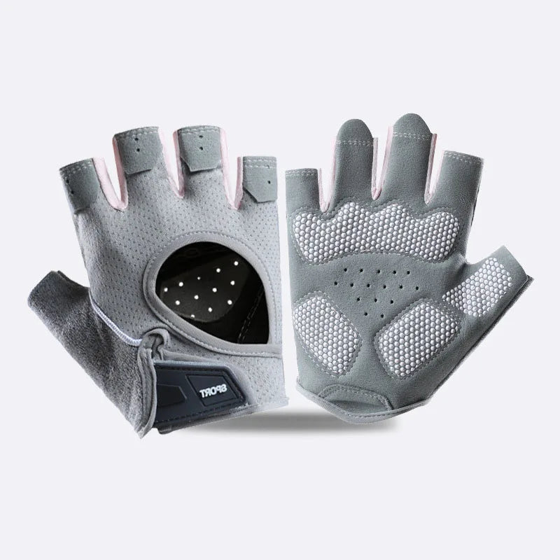 Men's and Women's Cycling Anti Slip Gloves Breathable and Wear-resistant Outdoor Sports Gloves Gym Exercise Wristband Covers