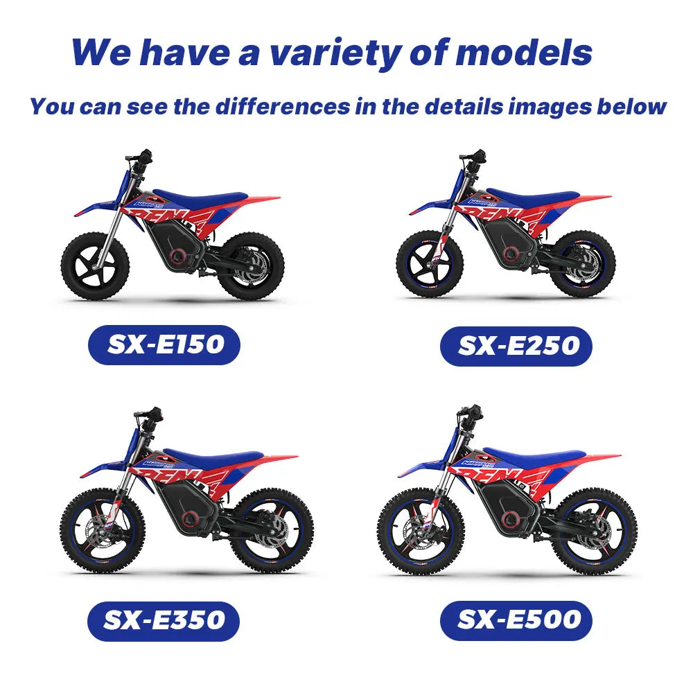RFN Warrior Kids Electric Dirt Bike | Kids Electric Off-Road Motorcycle | Speed Ride | Multi-Speed, Outdoor Ride for Age 3-8