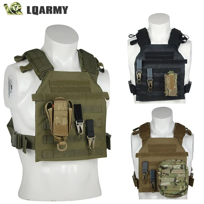 Military Tactical Vest Airsoft Molle Plate Carrier Vest Outdoor Training