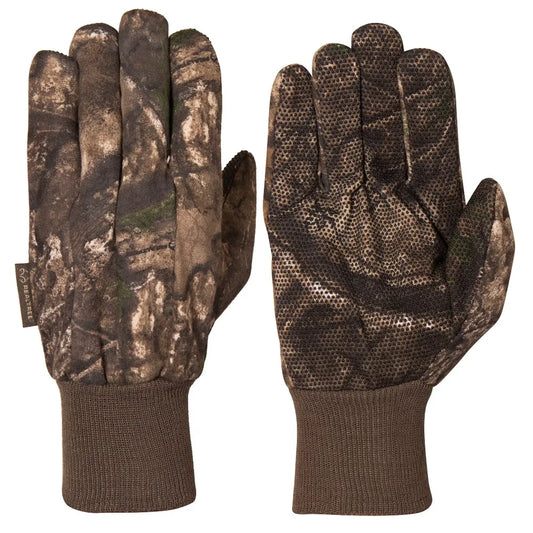 Men's Hunting Jersey Gloves Thermal Warm Camo Waterproof for Outdoor Shooting Sports Winter Cold Weather