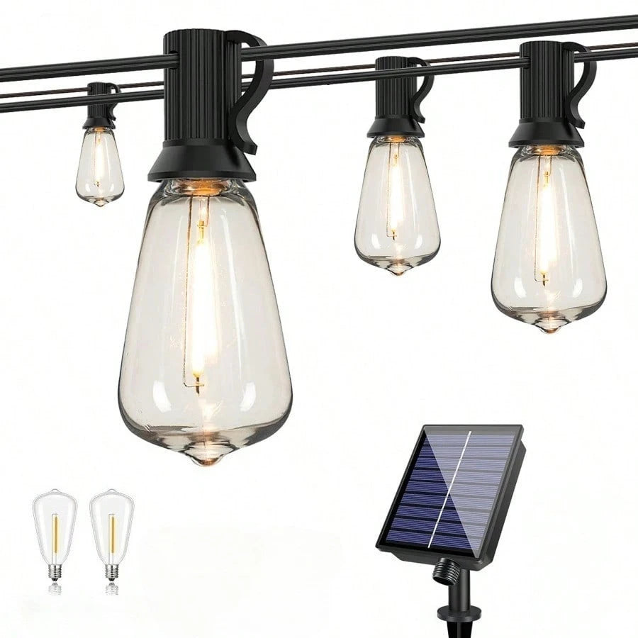 Solar String Lights LED Shatterproof Waterproof Outdoor Garden Patio Decor