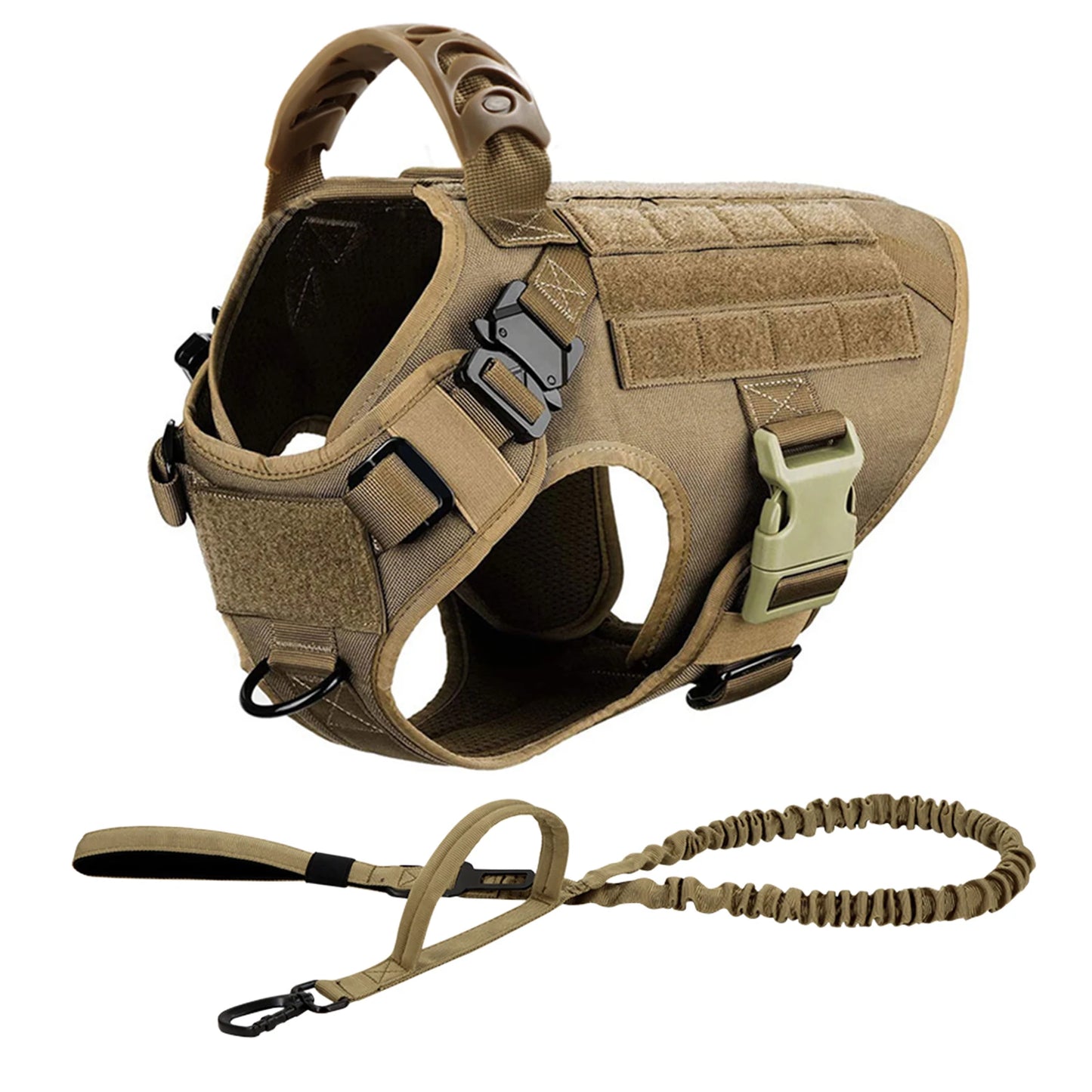 Petravel Quick Release Padded Dog Harness And Leash Set