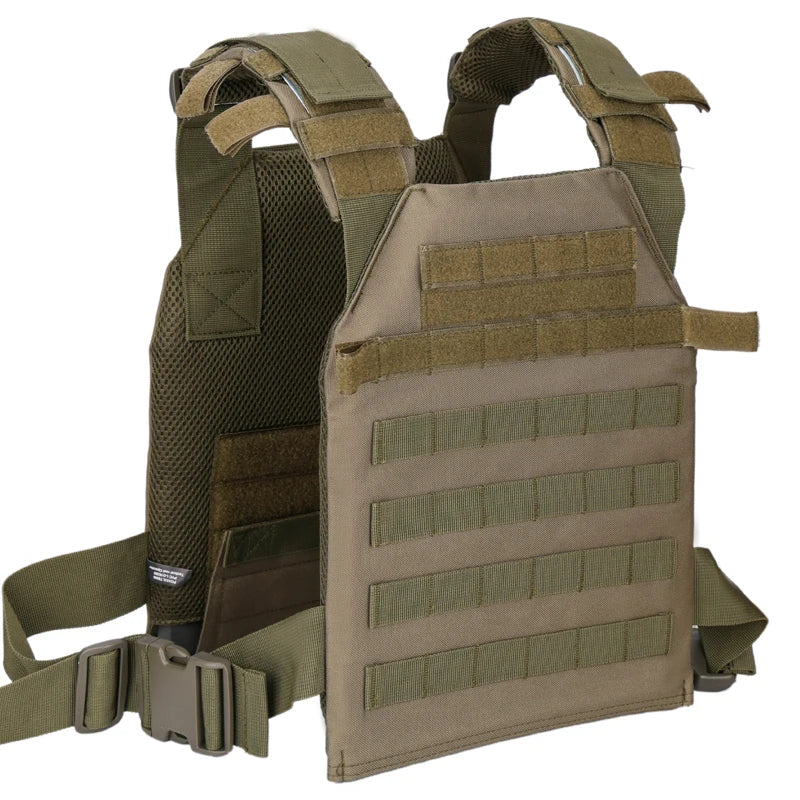 Military Tactical Vest Airsoft Molle Plate Carrier Vest Outdoor Training